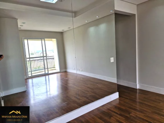 Imagem Apartamento com 70 m², 3 Dorm ( 1 suíte), Varanda, 1 Vaga , Edifício com Portaria 24 hs, Academia, Piscina e Churrasqueira e Lazer