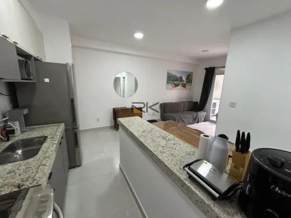 Imagem APARTAMENTO PRAIA GRANDE com 2 dormitórios sendo 1 suíte,1 vaga de garagem,varanda gourmet com churrasqueira