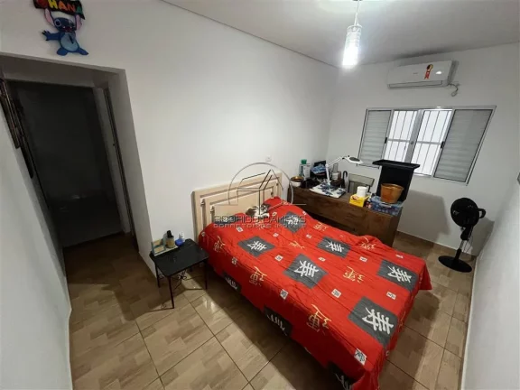 Imagem Casa Geminada Térrea com Piscina e 3 Quartos no Tupi, Praia Grande
