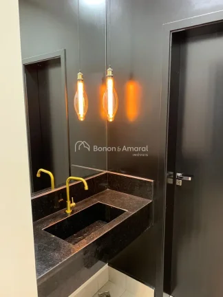 Imagem Excelente sobrado novo no Condomínio Luzern, Swiss Park, Campinas.
Conta com 5 suítes completas (s...