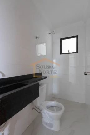 Imagem Apartamento com 42,60m², dispõe de 2 dormitórios, 1 banheiro, sala dois ambientes, cozinha com ga...