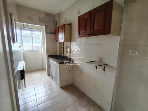 Imagem Imperdível oportunidade! Apartamento à venda em Guarujá-SP, Pitangueiras. 1 quarto, 1 suíte, 2 salas, 1 banheiro, 1 vaga, 60m².