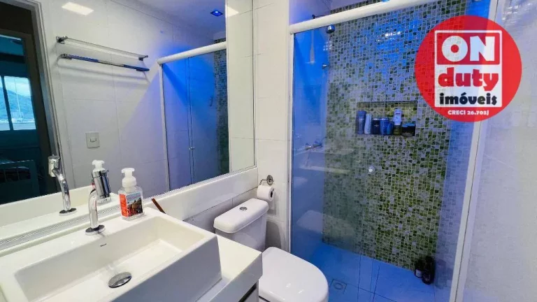 Imagem Apartamento com 2 dormitórios à venda, 96 m² por R$ 700.000 - Jardim Las Palmas - Guarujá/SP