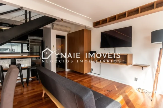 Imagem Apartamento para locação no Brooklin Paulista, São Paulo-SP - 1 quarto, 1 suíte, 1 vaga de garagem e 64m² de área!