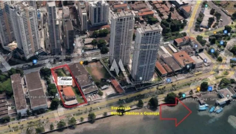 Imagem TERRENO COMERCIAL - AVENIDA DA PRAIA - 1.949,17M² - PONTA DA PRAIA - SANTOS/SP