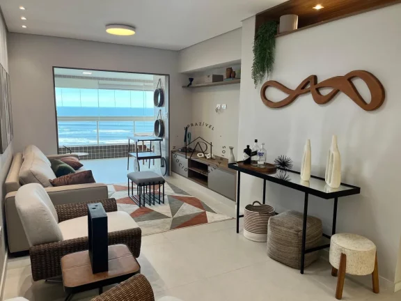 Imagem Apartamento para Venda em Praia Grande, Mirim, 3 dormitórios, 1 suíte, 2 banheiros, 2 vagas