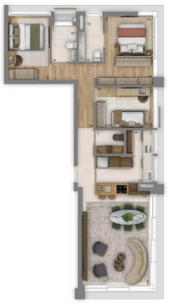 Imagem Apartamento em Itaim Bibi - São Paulo SP
