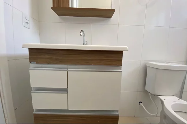 Imagem Apartamento moderno com cozinha integrada à sala, 2 quartos e 1 vaga para locação na Freguesia do Ó