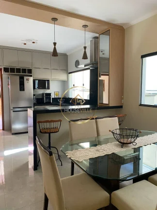 Imagem Casa Sobrado, 3 Dormitórios (sendo 1 suíte), 165m², Jardim das Industrias.
