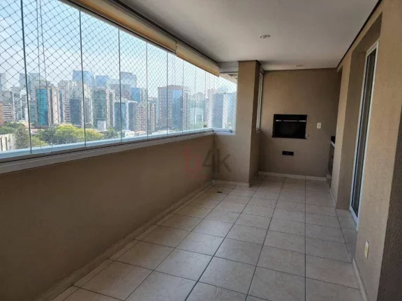 Imagem Apartamento com 3 dormitórios para alugar, 126 m² por R$ 12.807,00/mês - Brooklin - São Paulo/SP