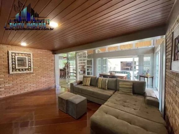 Imagem Casa 4d (3sts) Casa MOBILIADA, lareira, piscina, anexos gourmet/multiuso!