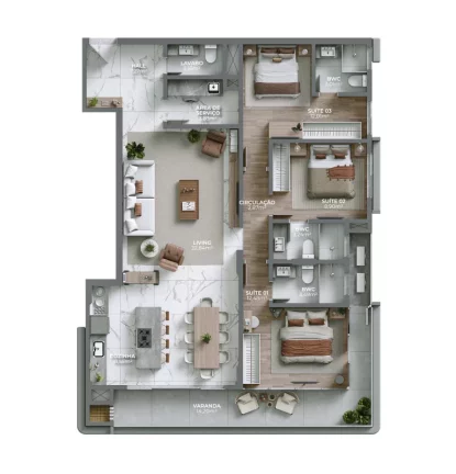 Imagem APARTAMENTO RESIDENCIAL em Bombinhas - SC, Canto Grande