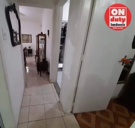 Imagem Apartamento com 2 dormitórios à venda, 70 m² por R$ 400.000,00 - Gonzaga - Santos/SP