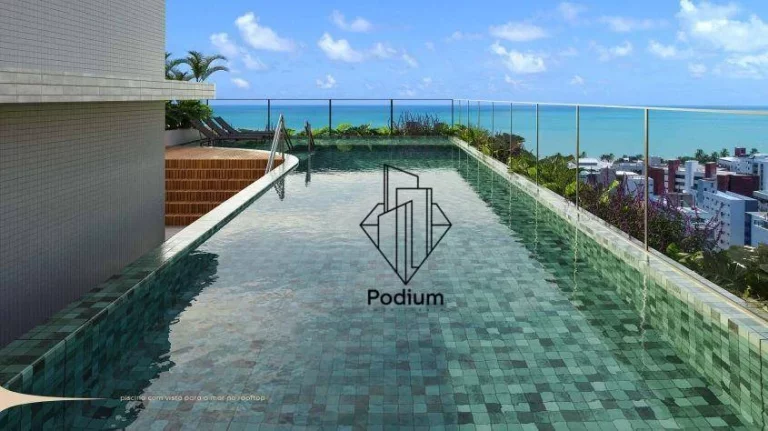 Imagem Flats em Condomínio Club a 340m da praia de Cabo Branco -FL0810.