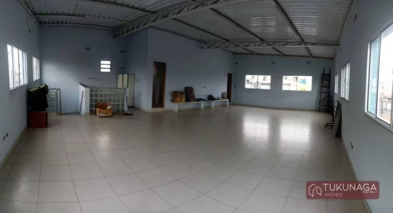 Imagem Salão para alugar, 126 m² por R$ 2.850,00/mês - Jardim Pinhal - Guarulhos/SP