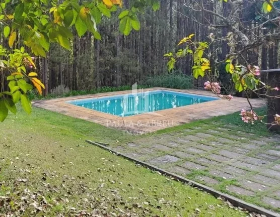 Imagem Sitio de 56.720m² 3 Dorms, 1 Suíte, Escritura, nascente, Piscina, 1 ha com Pinos 15 anos, Poço Semi-Artesiano(2.000l/h), 350 mts de testada, Alambrado, em Bragança Paulista