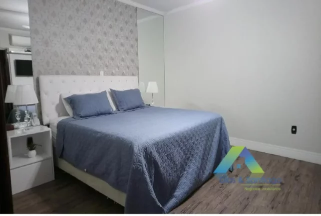 Imagem Sobrado alto padrão 495 metros, 10 vagas de garagem, espaço gourmet todo decorado designer moderno.