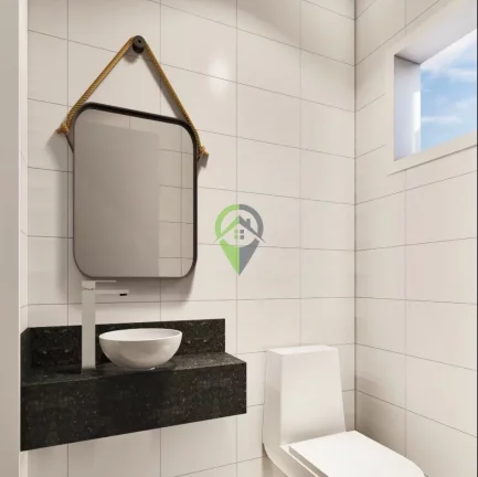 Imagem Villagio Triplex no Macuco com 2 suítes e vaga privativa - Santos/SP