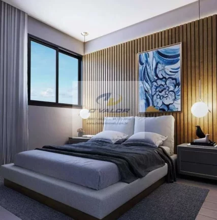 Imagem Vendo Apartamento com 60,53m², 2 quartos s/ 1 suíte, sala p/2 ambientes e 1 vaga