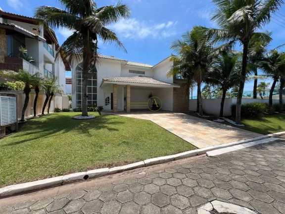 Imagem Sobrado luxuoso de alto padrão à venda condomínio Bougainville frente praia