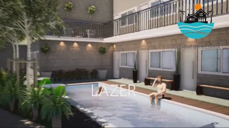 Imagem Lançamento Juquehy Lado Direito - Flat 80m², Piso superior, 2 suítes, 1 Vaga auto, piscina coletiva, documentação de posse | Juquehy Imobiliária