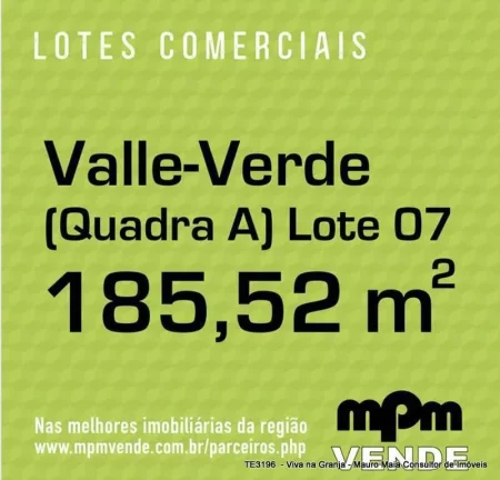 Imagem Lotes COMERCIAIS - RESERVA do Loteador, últimas unidades! ÓTIMA LOCALIZAÇÃO