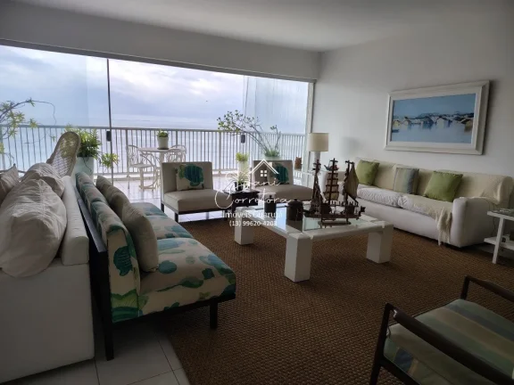 Imagem Imperdível oportunidade: Apartamento de luxo com 4 quartos e 4 suítes à venda em Guarujá-SP, no bairro Pitangueiras!