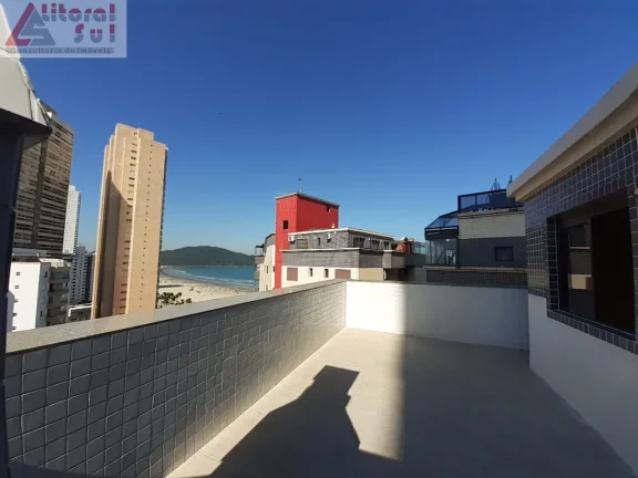 Imagem Cobertura Duplex na Guilhermina, Praia Grande-SP: 4 quartos, 2 suítes, 2 salas, 3 banheiros, 2 vagas, 258m². Aproveite!