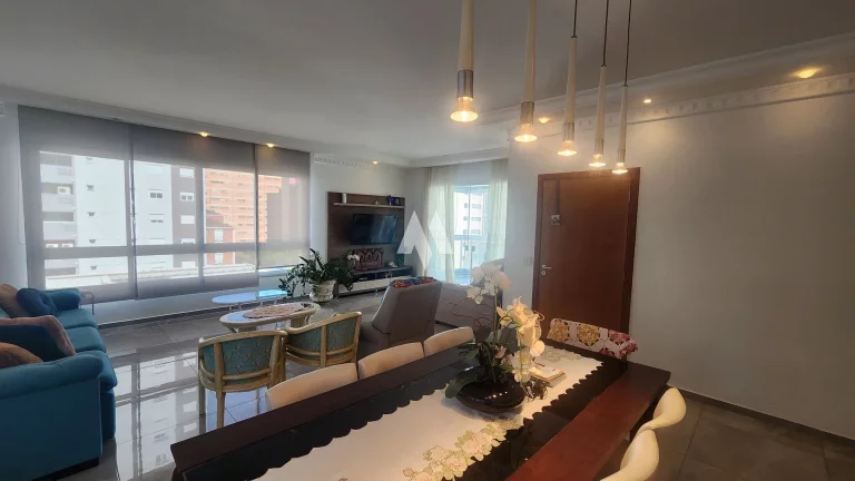 Imagem Apartamento 189 metros, 1 por andar 3 suítes, 3 vagas, mobiliado