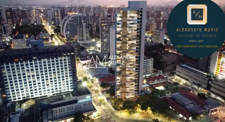 Imagem Villa Lobos, apartamentos à venda, 4 quartos, Meireles, Fortaleza-CE