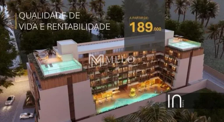 Imagem Apartamento à venda com 38,50 m²- 2 quartos, em Praia de Campas - Tamandaré - PE - UM DOS MAIS ENCANTADORES DESTINOS DO NORDESTE DO PAÍS!..
