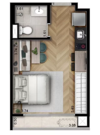 Imagem Apartamento à venda no bairro Pinheiros - São Paulo/SP