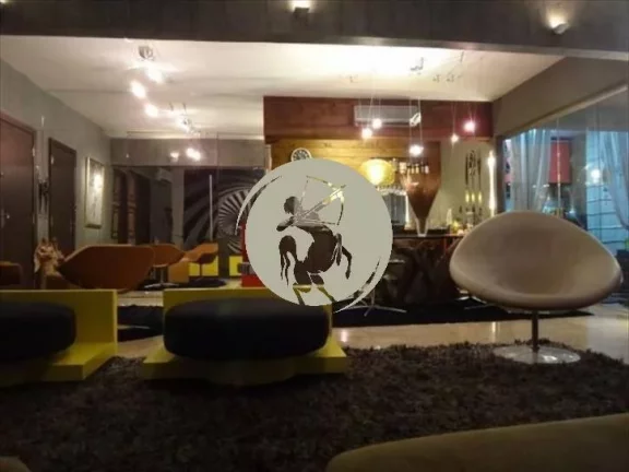 Imagem APARTAMENTO COM VISÃO LATERAL PARA O MAR, MODERNIZADO, COM CONCEITO DE AMBIENTES INTEGRADOS. SALA D...