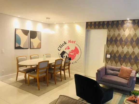 Imagem Apartamento Impecável de 147m² com 3 Suítes e 2 Vagas à Venda em Condomínio Clube no Centro de São Bernardo do Campo