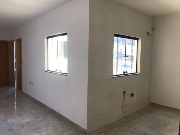 Imagem Cobertura com 2 dormitórios para alugar, 100 m² por R$ 1.800,00/mês - Jardim Silvana - Santo André/SP