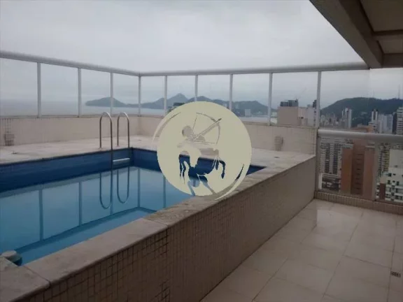 Imagem COBERTURA DUPLEX NOVA COM VISTA PARA O MAR COBERTURA DUPLEX NO BAIRRO DO GONZAGA EM SANTOS COM VISTA...