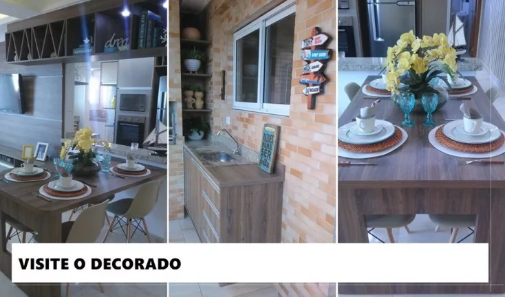 Imagem Apartamento com 2 dorms, Vila São Paulo, Mongaguá - R$ 359 mil, Cod: 1169