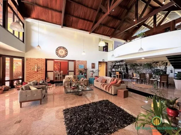 Imagem Mansão 5 suítes em lote de 3.782m²- Cond Jardim Mediterrâneo