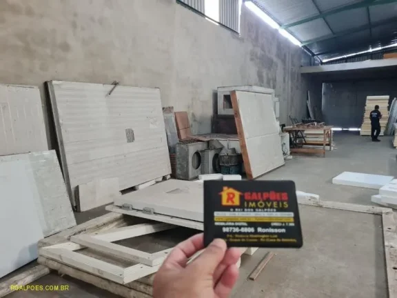 Imagem Galpão para Locação em DUQUE DE CAXIAS, Santa Cruz Da Serra, 2 banheiros