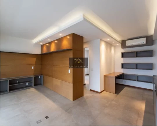 Imagem APARTAMENTO PINHEIROS 84,00 M 1 DORMITÓRIO SUÍTE SALA AMPLA VARANDA ENVIDRAÇADA LAVABO ANDAR ALTO 2 VAGAS DISTANTE 379 METROS ESTÃO METRÔ FARIA LIMA