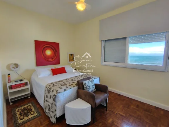 Imagem Apartamento à venda em Guarujá-SP, Pitangueiras: 2 quartos, 1 suíte, 2 salas, 3 banheiros, 1 vaga de garagem, 110 m² de área.
