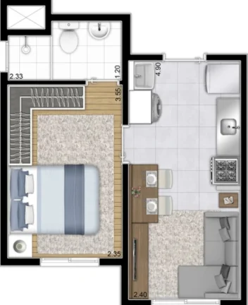 Imagem Apartamento à venda no Jardim Marajoara. Confira!