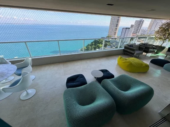 Imagem A 5ª Avenida Imóveis selecionou essa belíssima unidade no Edf. SOLAIRE - Ladeira da Barra: Apartamento excepcional de altíssimo padrão, refinado!!!