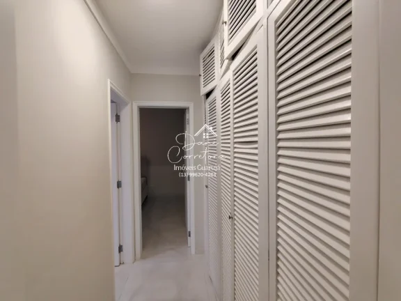 Imagem Imperdível oportunidade reformado: Apartamento de 3 quartos na Vila Luis Antônio, Guarujá-SP, 150,25m² e 1 vaga de garagem!