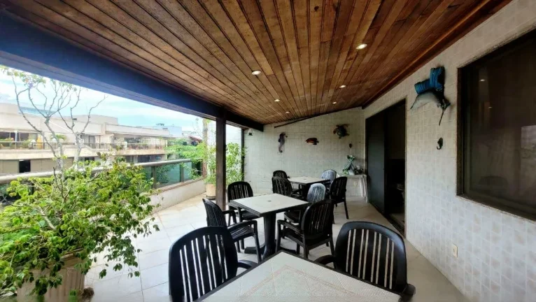 Imagem Cobertura Duplex Recreio dos Bandeirantes 334m2 piscina