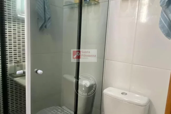 Imagem Cobertura para Venda em Santo André, Vila Valparaíso, 2 dormitórios, 1 banheiro, 1 vaga
