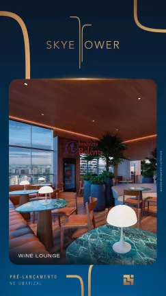 Imagem Imóveis Belém vende Skye Tower Studio de 39m² no Umarizal Imagem Imóveis Belém vende Skye Tower Studio de 39m² no Umarizal