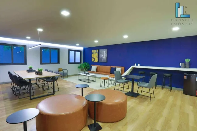 Imagem Apartamento mobiliado para morar e investir à venda em São Paulo, perto da estação de metrô Santa Cecília com 24m2