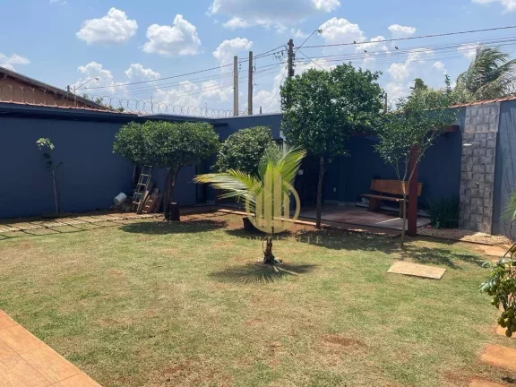 Imagem Casa 2 dormitórios com suíte - Quintal amplo - área gourmet - Jardim São Lucas - Jardinópolis/SP