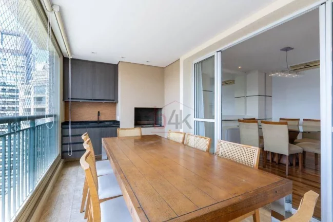Imagem Venda Apartamento 168m² 3 Suítes Brooklin – Lazer Completo e 4 Vagas